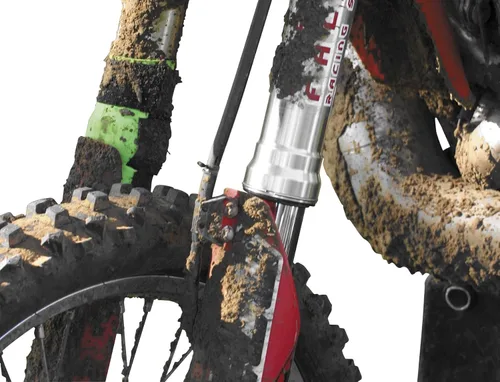 AMORTIGUADORES MEDIOS PARA HORQUILLA DE SUPERIOR E INFERIOR DE 6 IN, COLOR NEGRO, 2 SETS COMPLETOS POR CAJA