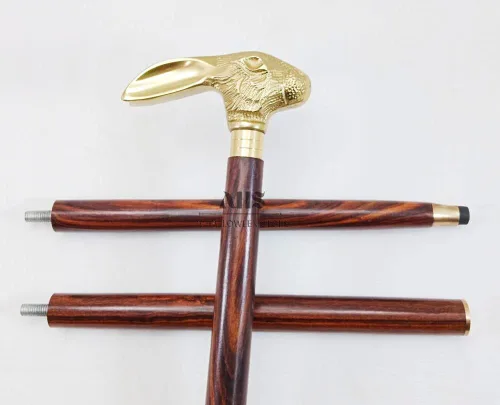 Vista 11 de Walking Stick – Elegant Wooden Cane for Men & Women, Handcrafted Design, Durable & Stylish Support for Daily Use, Seniors, and Gifting