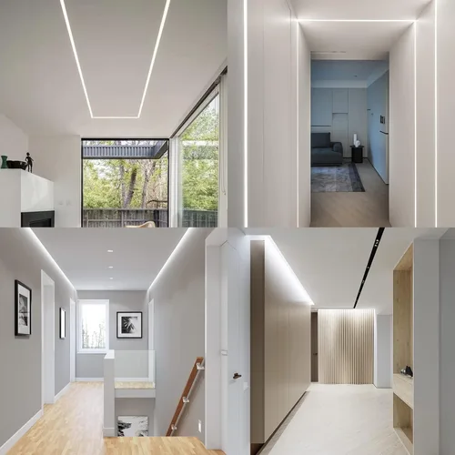 Vista 6 de GOMING Tira de luz LED COB de 32.8 ft/32.8 pies, 24 V, impermeable, IP65, blanco frío, 6000 K, brillo uniforme, 3840 LED, CRI 93+, cinta de luces