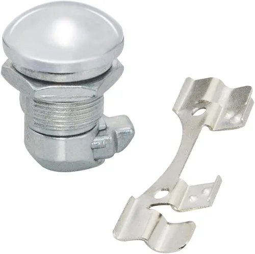 Vista 3 de WOWTK Kit de pestillo de puerta/panel de combustible con botón para Harley Touring Electra Glide, Street Glide, Ultra Limited, Tour Glide, Road