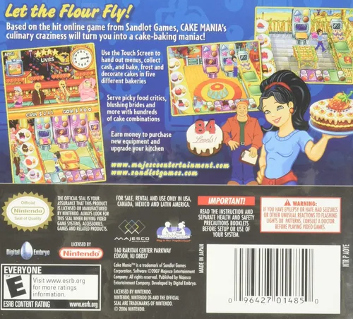 Vista 2 de Cake Mania NDS
