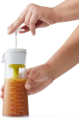 Vista 5 de Chef'n 104-759-258 Emulstir Mezclador de aderezo para ensalada, tamaño único, plástico, rúcula/merengue