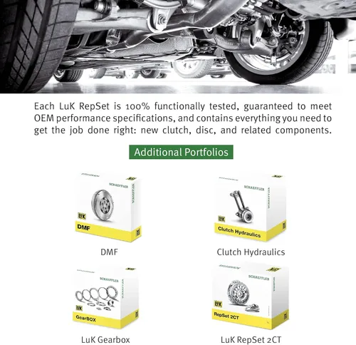 Vista 6 de Schaeffler LuK RepSet 01-049 Kit de embrague, kit de repuesto de embrague OEM