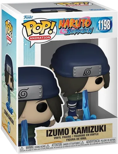 Vista 3 de POP Naruto Shippuden - Figura de vinilo de Izumo Kamizuki Funko (paquete con funda protectora de caja compatible), multicolor, 3.75