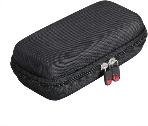 Vista 4 de Hermitshell Travel Case for Beijue 218 Retro Handheld Games for Kids Built in 218 Classic Old Style Electronic Gam (Black)