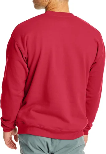 Vista 2 de Hanes Sudadera EcoSmart con capucha para hombre, de forro polar, de peso medio, sudadera con capucha para hombre