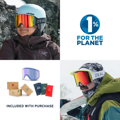 Vista 8 de Zeal Optics Gafas de nieve Lookout con lente adicional