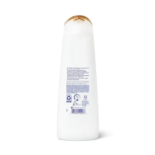 Vista 2 de Dove champú terapia de daños humedad diaria, el embalaje puede variar, 25.4 oz (paquete de 2)