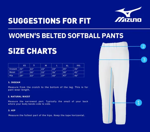 Vista 6 de Pantalón Fastpitch corto, cintura baja Mizuno