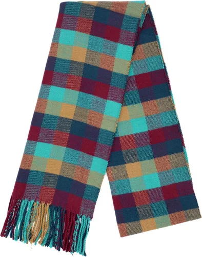 Vista 6 de Bufanda de invierno Achillea suave y cálida, de tartán, a cuadros, de cachemira, unisex