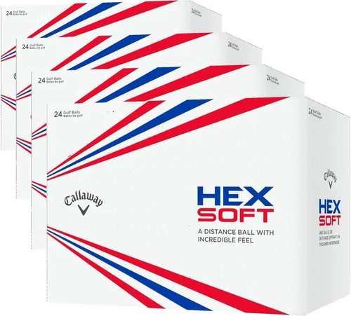 Vista 5 de Callaway Bolas de Golf Hex Soft Blancas