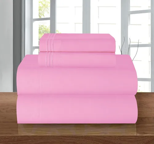 Vista 91 de Elegant Comfort - Juego de sábanas de microfibra de 1500 hilos de calidad hotelera prémium de 4 piezas - Resistente a arrugas, sábana bajera