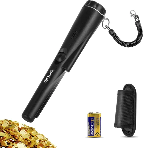 Vista 9 de Dmyond Detector de metales Pinpointer - Varita puntero de mano profesional impermeable - Detección de alta sensibilidad de 360° - Sonda buscadora