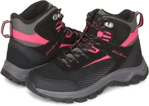 Vista 4 de Eddie Bauer Mt.Bailey Mid - Botas de senderismo para mujer, resistentes al agua, ligeras, botas de senderismo de montaña para mujer, para todo tipo