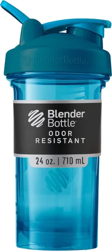 Vista 16 de BlenderBottle - Botella mezcladora serie Pro ideal para batidos de proteínas y bebidas de preentrenamiento, 32 onzas, color gris piedra (Pebble Grey)