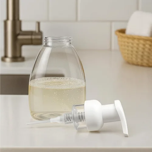 Vista 3 de Bar5F Botella dispensadora de jabón espumoso para jabón líquido de Castilla Dr. Bronner's de 8.5 onzas, paquete de 2