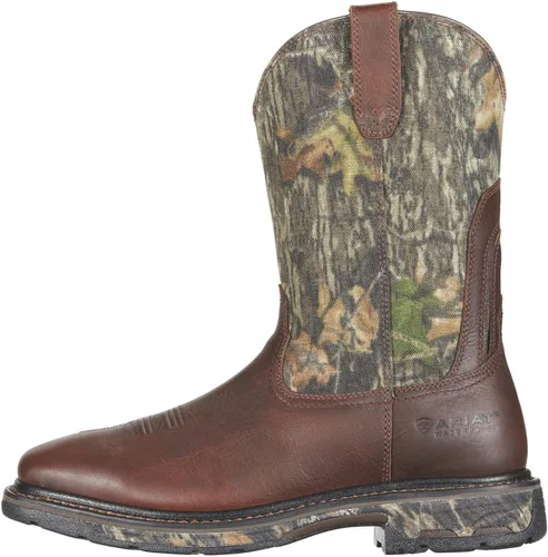 Vista 2 de Ariat Workhog Botas de trabajo con punta ancha y cuadrada para hombre