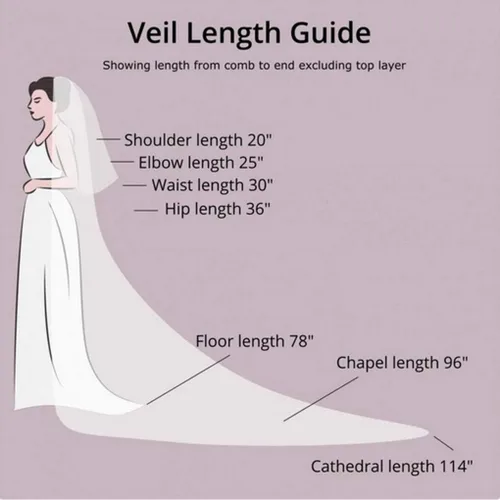 Vista 7 de Aularso Wedding Veils for Brides Long Bridal Veil Simple Veils with Comb Soft Tulle Hair Accessories for Brides 118