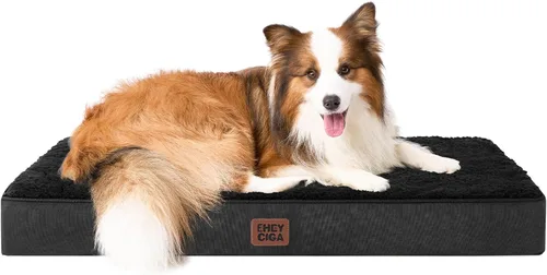 Vista 37 de EHEYCIGA Camas ortopédicas para perros, cama para perros con funda extraíble lavable, todos los tamaños de perros