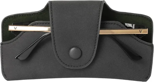 Vista 16 de Soporte para lentes de sol para visera de automóvil, funda de cuero vegano para lentes con clip, accesorios para visera interior automotriz