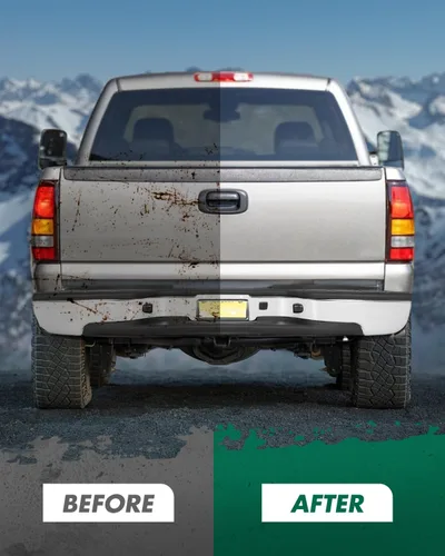 Vista 9 de SCITOO Ensamblaje de parachoques trasero cromado de acero apto para 1999-2007 para Chevy Silverado para GMC Sierra 2500HD/3500 Pickup parachoques