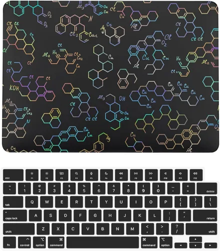 Vista 30 de Funda rígida para laptop compatible con MacBook Pro de 14 pulgadas, versión 2023-2021, versión M3, M2, M1, modelo A2918, A2992, A2779, A2442, funda