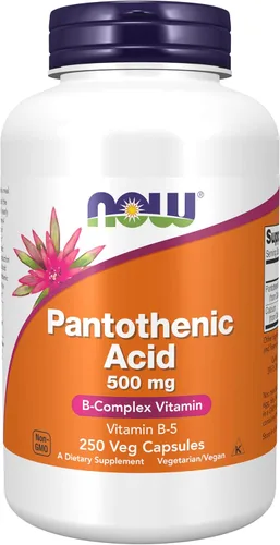 Vista 8 de Now Foods ácido pantoténico 0.01 onzas., ANO-1054, 100, 1, 1