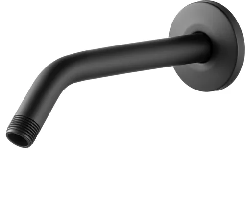 Vista 10 de OFFO Brazo de ducha con brida, 24 pulgadas níquel cepillado montaje en pared brazo de cabezal de ducha de ángulo de repuesto montado en pared