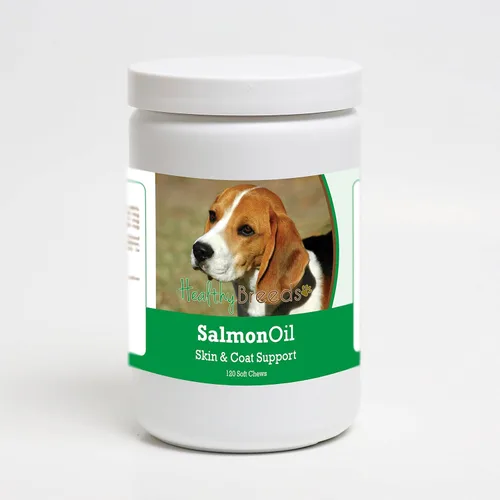 Vista 390 de Healthy Breeds Affenpinscher - Masticables suaves de aceite de salmón, 90