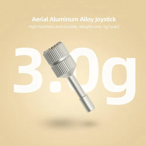 Vista 5 de Palillos para mando a distancia DJI RC 2/RC, palillos de control de aluminio de repuesto Joystick Thumb Rocker para DJI Mini 4 Pro/Air 3/Mini 3 Pro