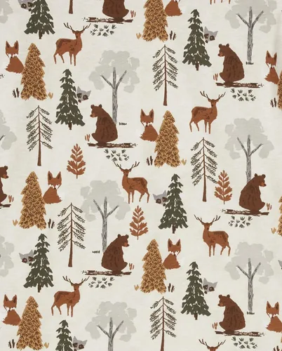 Vista 2 de The Children's Place Baby Family Matching, Fall Harvest Pajama Sets, Cotton