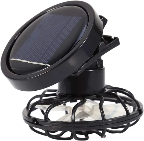 Vista 5 de Ventilador solar eléctrico mini clip en ventilador solar aire acondicionado ventilador de célula de refrigeración ventilador de viaje camping