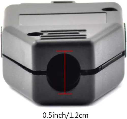 Vista 8 de Auto Car OBD2 - Conector de 16 pines, adaptador de conector macho de 16 pines, enchufe macho estándar de 16 pines, carcasa OBD, herramienta de Negro