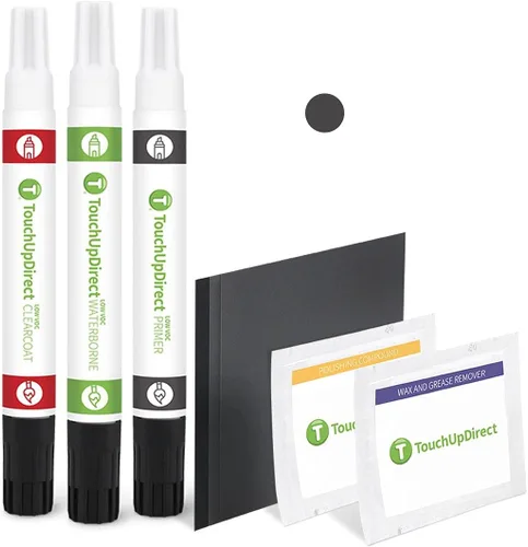Vista 50 de TouchUpDirect KH3 - Aerosol de pintura de retoque de obsidiana negra compatible con Infiniti Exact Match - Kit esencial