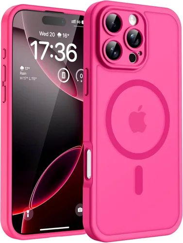 Vista 668 de TOCOL Funda para iPhone 11, compatible con Magsafe, protección completa de cámara, imanes integrados, protección contra caídas, funda translúcida