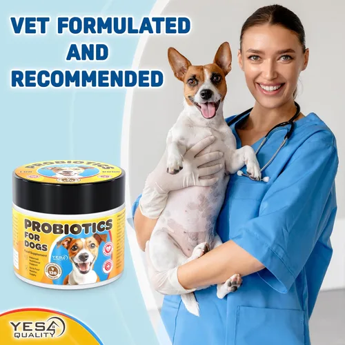 Vista 6 de Probióticos para perros, masticables prebióticos y probióticos para perros, pueden apoyar la inmunidad, la salud digestiva e intestinal, la diarrea