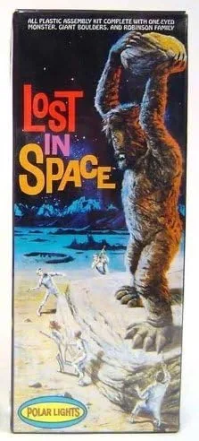 Polar Lights Kit de modelo de ciclistas perdidos en el espacio