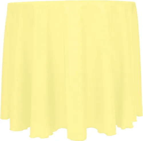 Vista 42 de Ultimate Textile Mantel redondo reversible Shantung Satin Majestic de 114 pulgadas, color verde cazador