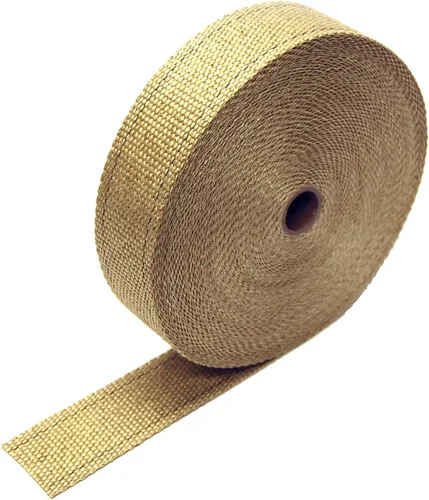 Vista 10 de Design Engineering - Cinta aislante para escape DEI 01010, rollo de 1" x 50' - color canela, Negro