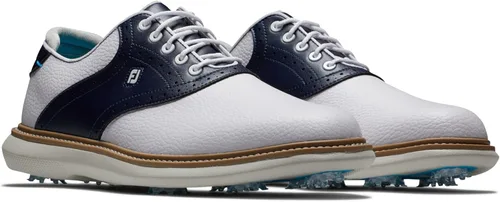 Vista 5 de FootJoy Zapatos de golf para hombre, BlancoAzul