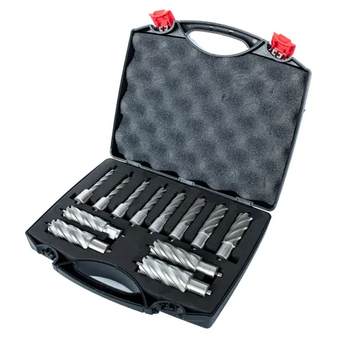 Vista 10 de Evolution Power Tools Kit de Cortador Anular para Taladros Magnéticos/Mag, Broca de 1 Pulgada de Profundidad, Ancho Mixto de 7/16 a 1-1/8 Pulgadas