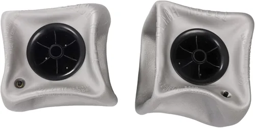 Vista 3 de Gdrasuya10 2 ruedas inflables de playa, ruedas de globo, de repuesto, neumáticos de arena para playa, kayak, canoa, pesca, carrito de pesca, ruedas