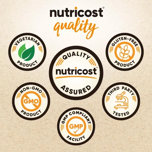 Vista 3 de Nutricost Polvo de col rizada orgánica de 1 libra, totalmente natural, sin OMG, sin gluten, certificado USDA Organic Kale