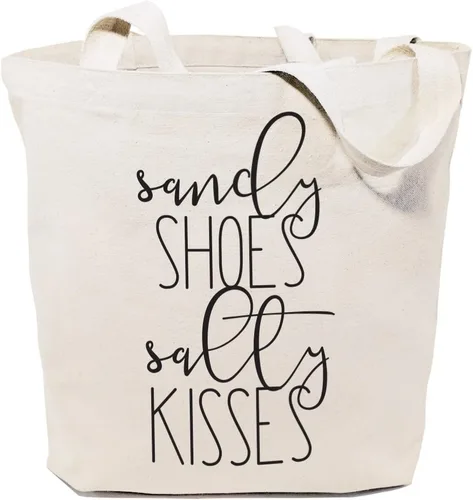 Vista 63 de The Cotton & Canvas Co. Playa, comestibles, mercado de agricultores, compras y viajes, bolsa de hombro reutilizable