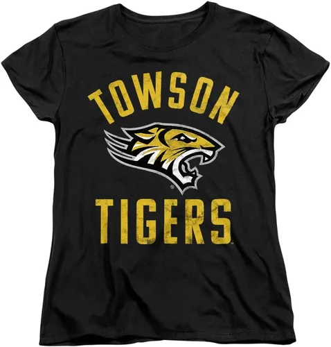 Vista 180 de LOGOVISION Colección oficial de camisetas para mujer con diseño de logotipo de Collegiate Mascot