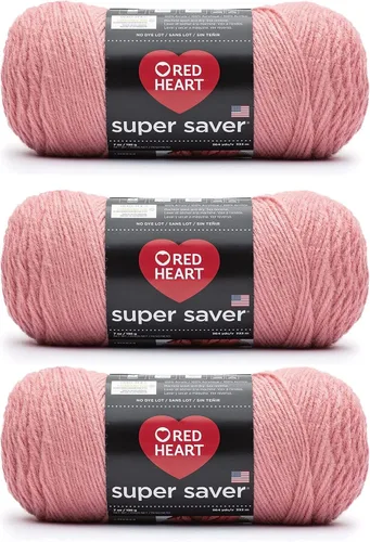Vista 40 de Red Heart Hilo Super Saver, paquete de 3, tonos verdes, 3