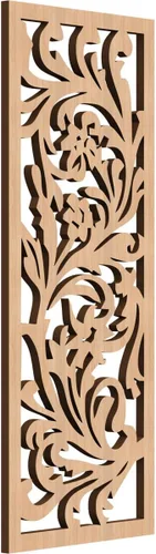 Vista 7 de Ekena Millwork WALW10X25X0375PRYAL Perry - Paneles de pared decorativos de madera con calado, 9 3/8 pulgadas de ancho x 24 3/8 pulgadas de alto