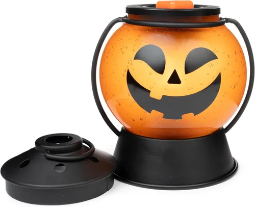 Scentsationals Calentador de cera para derretir perfumados – Colección Halloween Linterna de calabaza – Fundidor de velas para cubos de fragancia y