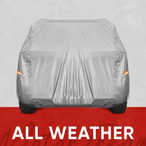 Vista 3 de Motor Trend TrueShield - Funda impermeable para furgoneta, revestimiento sónico resistente con forro polar para exteriores, protección definitiva