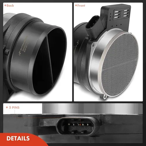 Vista 6 de A-Premium Medidor de sensor de flujo de aire masivo MAF 25318411-6,8Cyl, 4.0 4.2 4.3 4.6 4.8 5.3 5.7 6.0 6.2 6.6 8.1L - Compatible con Chevy, GMC